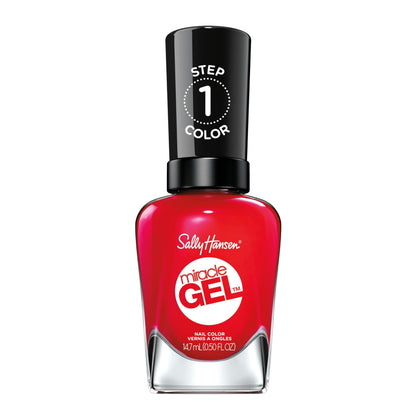 Sally Hansen Miracle Gel Nail Polish 439 Red Eye front view