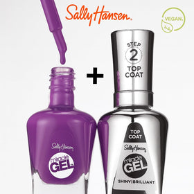 Sally Hansen Miracle Gel Nail Polish 607 Knowledge is Flower top view
