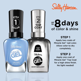 Sally Hansen Miracle Gel Nail Polish 639 Sugar Fix bottle side view