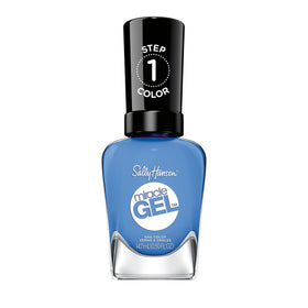 Sally Hansen Miracle Gel Nail Polish 642 Oaseas Blue front view