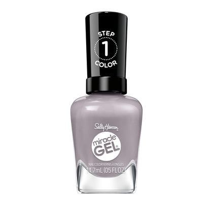 Sally Hansen Miracle Gel Nail Polish 800 Fog-et Me Not front view