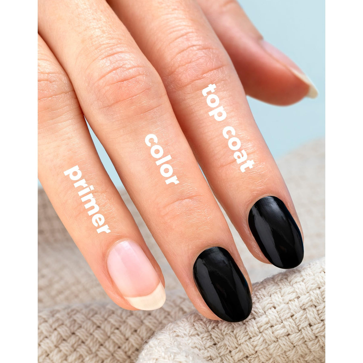 Sally Hansen Miracle Gel Nail Polish Get Mod shiny finish close-up