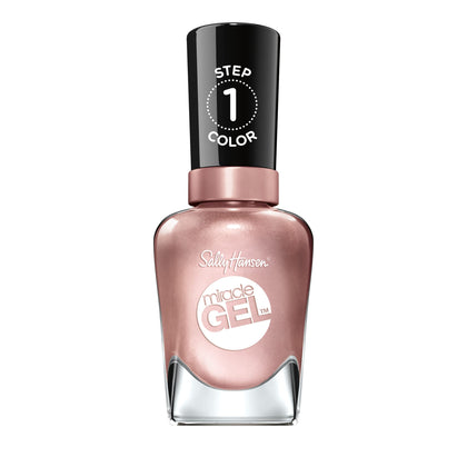 Sally Hansen Miracle Gel Nail Polish in Rose Gold, front view