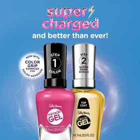 Sally Hansen Miracle Gel Nail Polish on manicured nails