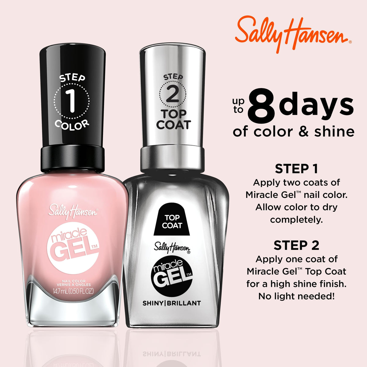 Sally Hansen Miracle Gel Nail Polish packaging