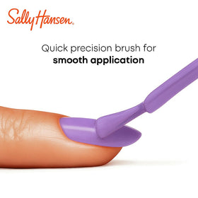 Sally Hansen Miracle Gel Neons Violet Voltage nail polish applied on nails