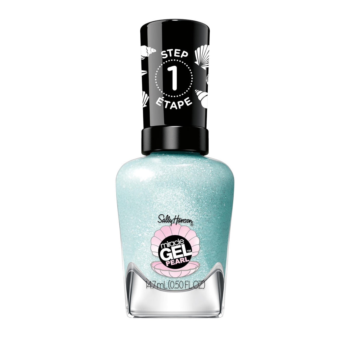 Sally Hansen Miracle Gel Pearls Nail Polish 903 Seas The Day front view