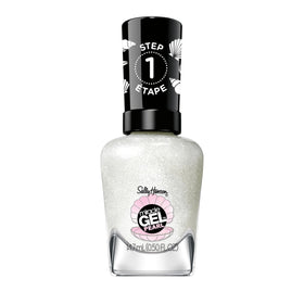 Sally Hansen Miracle Gel Pearls Nail Polish in Sheer Milky White front view