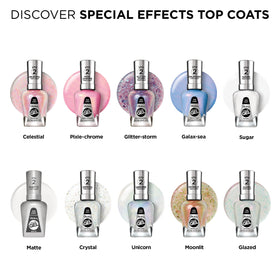 Sally Hansen Miracle Gel Sugar Top Coat packaging display
