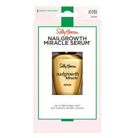 Sally Hansen Nailgrowth Miracle® Serum back label showing ingredients