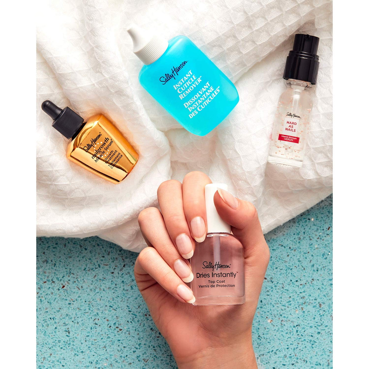 Sally Hansen Nailgrowth Miracle® Serum packaging with dimensions