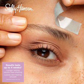 Sally Hansen Wax Strips showing different sizes of strips
