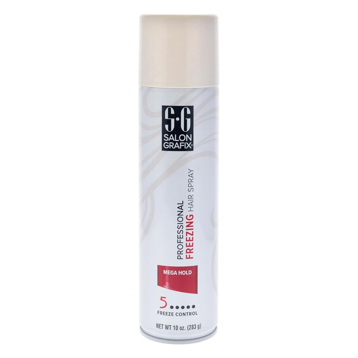 Salon Grafix Hairspray Freezing Mega Hold 10oz back view