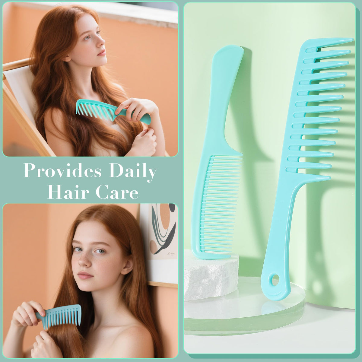 SALON SILK comb set packaging
