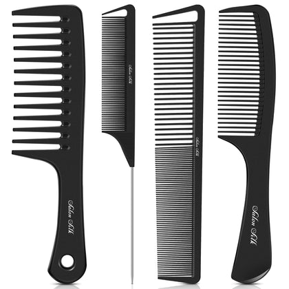 SALON SILK Professional Hair Comb Set front view