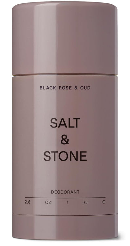 Salt & Stone Aluminium-Free Deodorant Black Rose & Oud front view