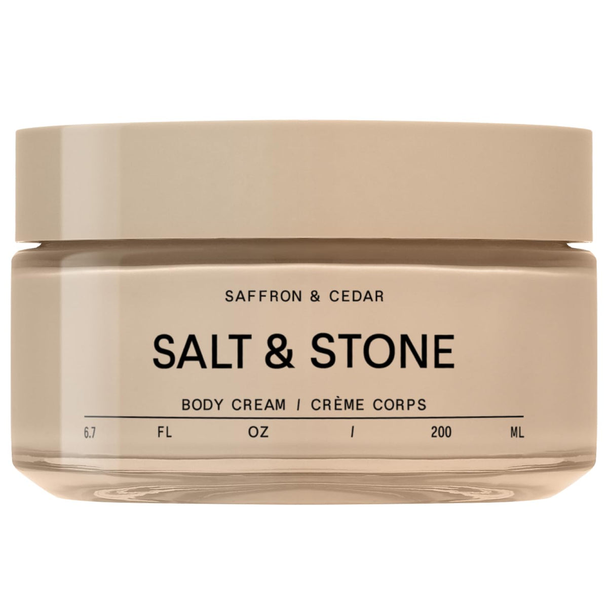 Salt & Stone Body Cream 6.7 fl oz front view