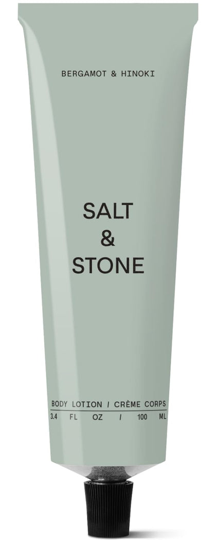 Salt & Stone Body Lotion 3.4 fl oz front view with packaging
