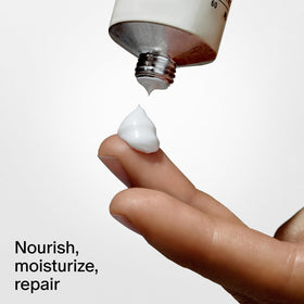 Salt & Stone Body Lotion application on skin