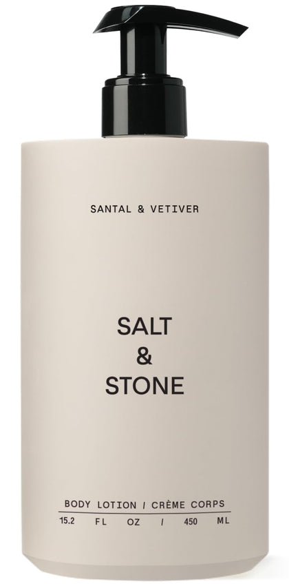 Salt & Stone Body Lotion Santal & Vetiver front view