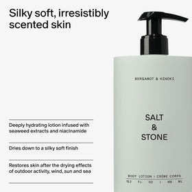 Salt & Stone Body Lotion with natural ingredients