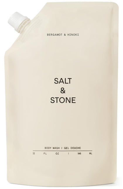 Salt & Stone Body Wash 32 fl oz refill bottle front view