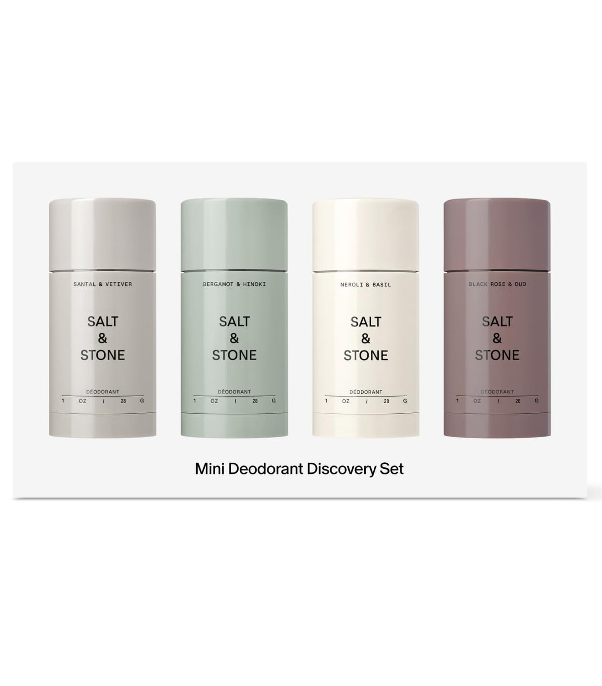 Salt & Stone deodorant in warm, woody Santal & Vetiver scent