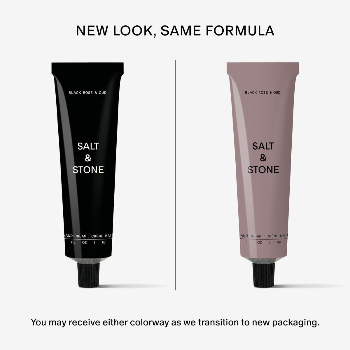 Salt & Stone Hand Cream Black Rose & Oud back view