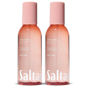 Saltair Body Mist Coral Coast 2 Pack front view with bottles