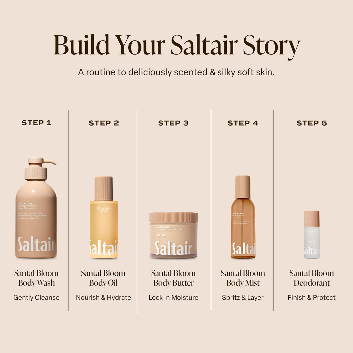 Saltair Body Mist Coral Coast lifestyle scene on beach