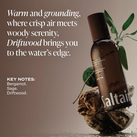 Saltair Body Mist Driftwood 2 pack display