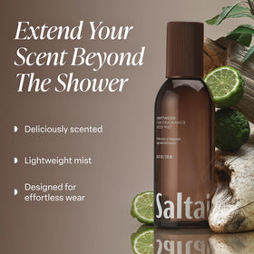 Saltair Body Mist Driftwood spray bottle side view