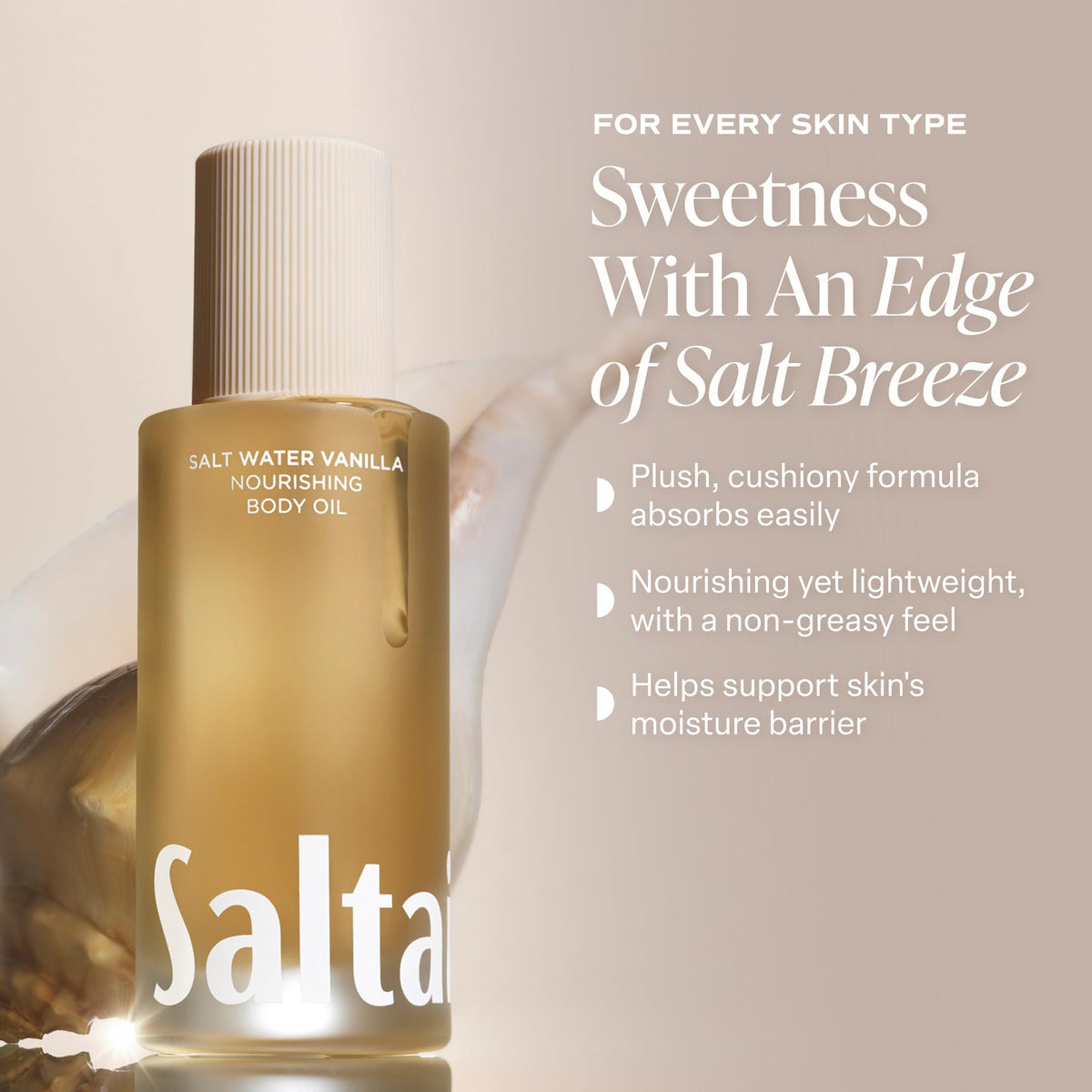 Saltair Body Oil Jumbo 10 fl oz lifestyle scene