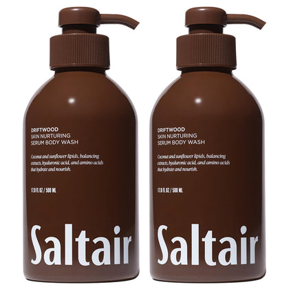 Saltair Body Wash 2-Pack Driftwood scent front view