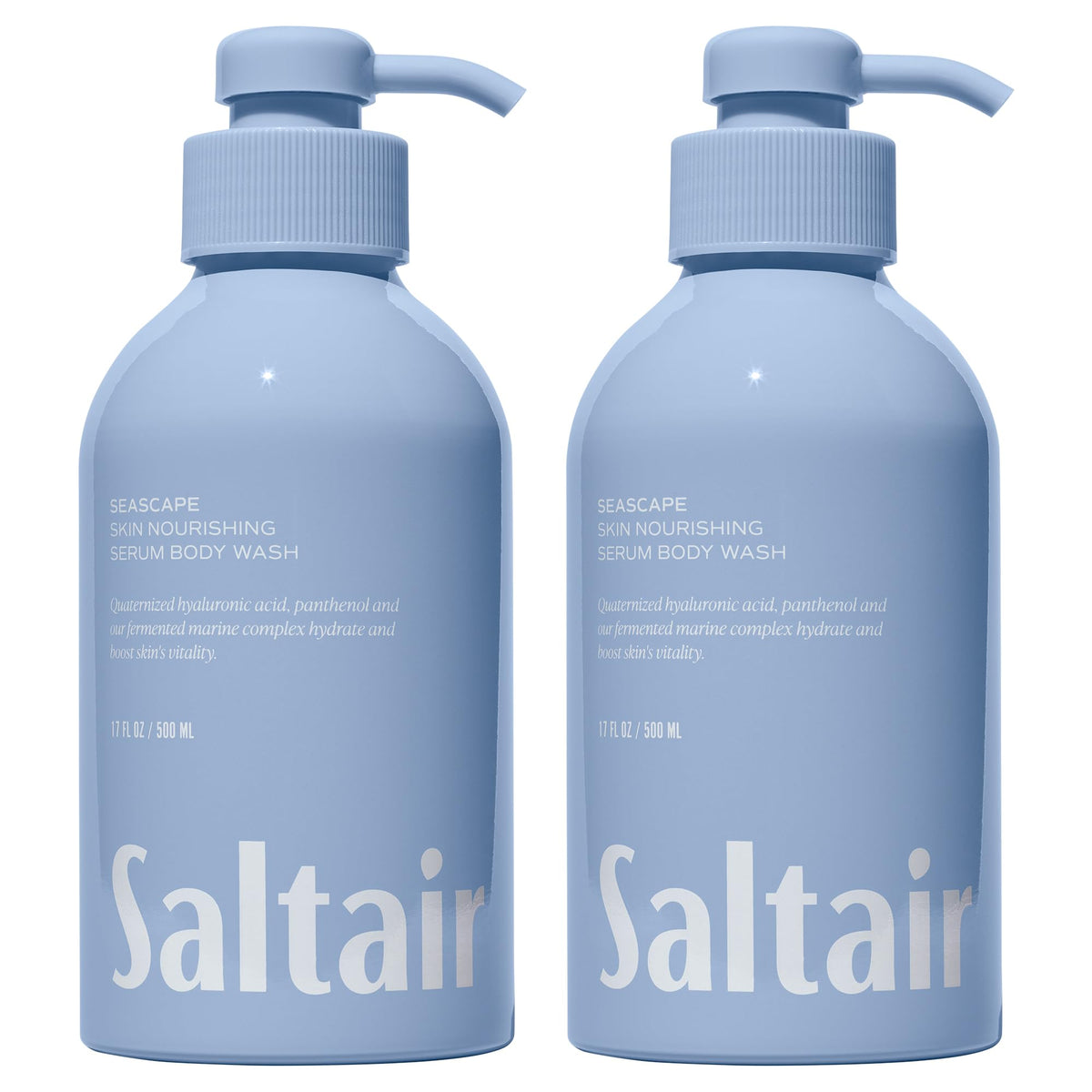 Saltair Body Wash 2-Pack front view with Seascape scent