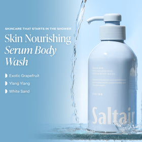 Saltair Body Wash 2-Pack side view showing pump design