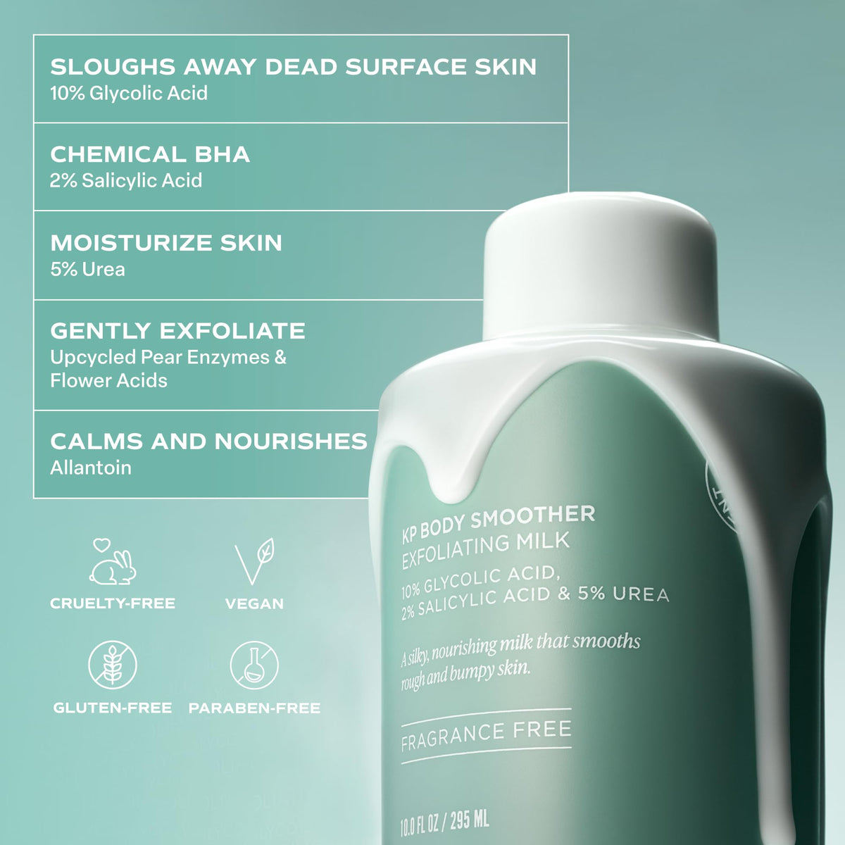 Saltair KP Body Milk 10oz with fresh pears