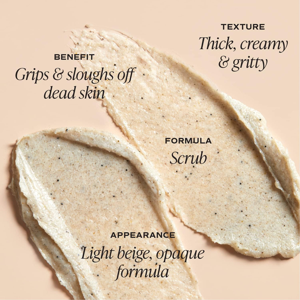 Saltair KP Body Scrub 10 oz back view