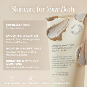 Saltair KP Body Scrub in bathroom setting