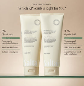 Saltair KP Body Scrub texture close-up