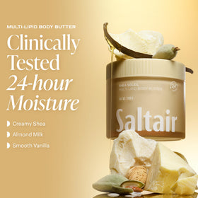 Saltair Multi-Lipid Body Butter 10 oz back view