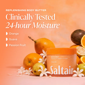 Saltair Multi-Lipid Body Butter 10 oz side view
