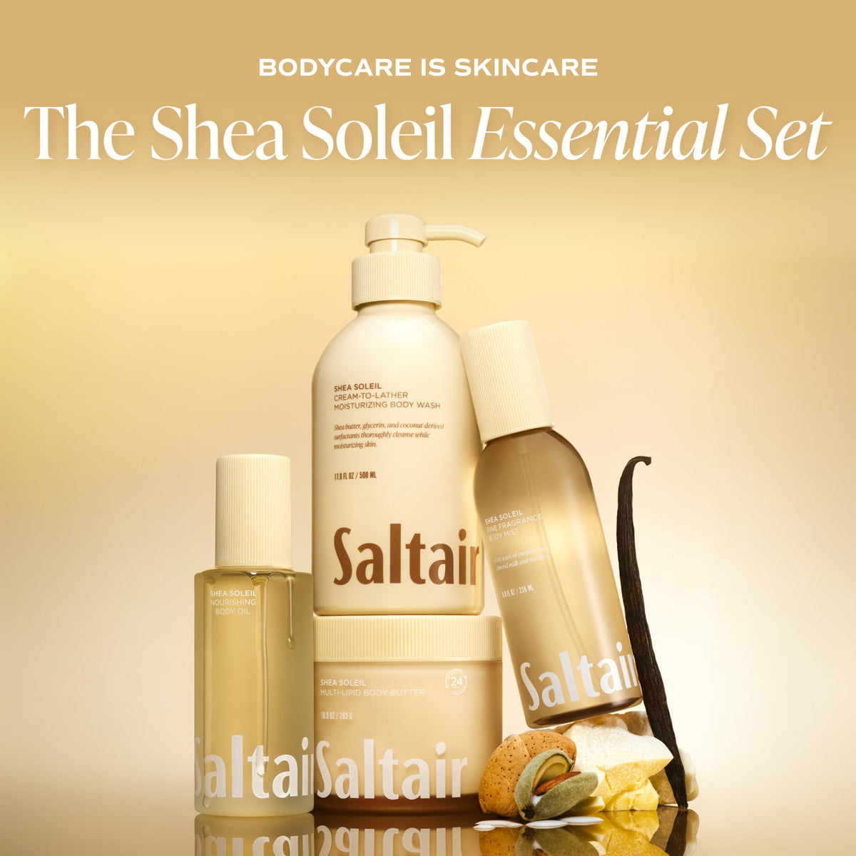 Saltair Multi-Lipid Body Butter 10 oz side view
