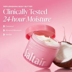 Saltair Multi-Lipid Body Butter 10 oz top view