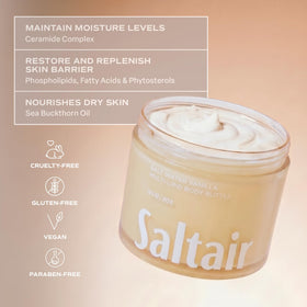 Saltair Multi-Lipid Body Butter 10oz jar packaging