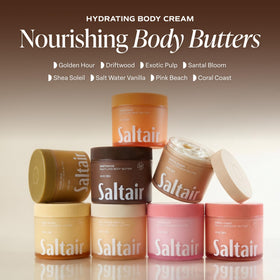 Saltair Multi-Lipid Body Butter application on skin