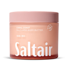 Saltair Multi-Lipid Body Butter Coral Coast 10 oz front view