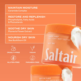 Saltair Multi-Lipid Body Butter lifestyle scene