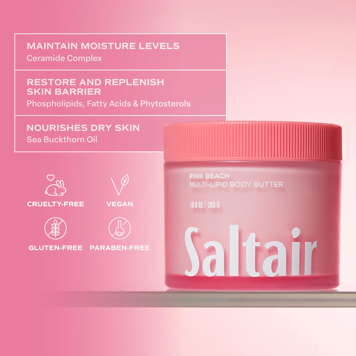Saltair Multi-Lipid Body Butter lifestyle scene