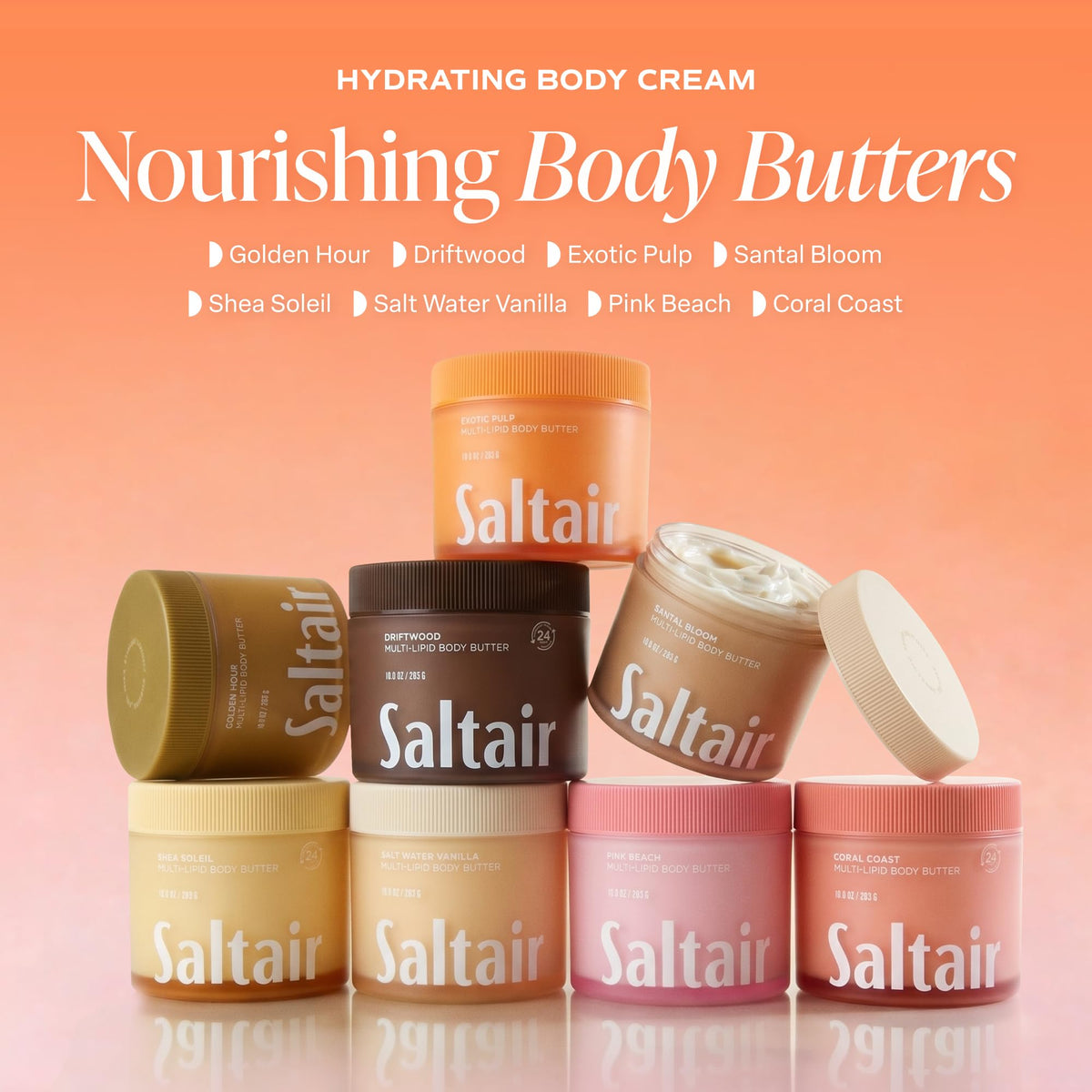 Saltair Multi-Lipid Body Butter packaging